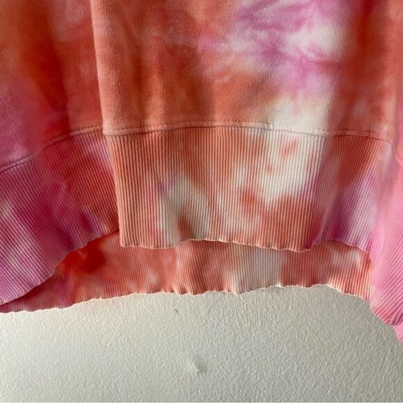 AR-33 Tie Dye Sherbert Orange Pink Sweatshirt Size L - Picture 4 of 8